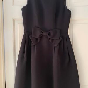 Tahari Black dress with bow size 6